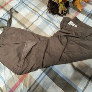 St. John's Bay Brown Ankle Pants